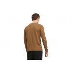 Jack And Jones Jjebasic Knit Crew Neck Noos Πουλόβερ Ανδρικό