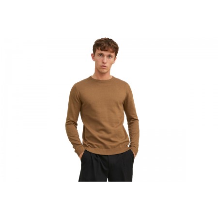 Jack And Jones Jjebasic Knit Crew Neck Noos Πουλόβερ Ανδρικό 