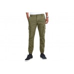 Jack And Jones Jpstpaul Jjflake Akm 542 Παντελόνι Cargo Ανδρικό (12141844 OLIVE NIGHT)