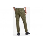Jack And Jones Jpstpaul Jjflake Akm 542 Παντελόνι Cargo Ανδρικό (12141844 OLIVE NIGHT)