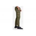 Jack And Jones Jpstpaul Jjflake Akm 542 Παντελόνι Cargo Ανδρικό (12141844 OLIVE NIGHT)