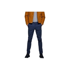 Jack And Jones Jpstmarco Jjbowie Sa Παντελόνι Chino Ανδρικό (12150148 NAVY BLAZER)