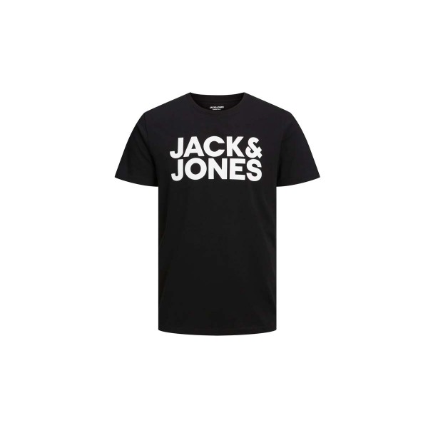 Jack And Jones Jjecorp Logo Tee Ss O-Neck T-Shirt Ανδρικό (12151955 BLACK-LARGE)