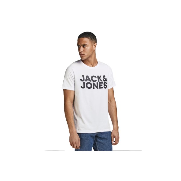 Jack And Jones Jjecorp Logo Tee Ss O-Neck Noos (12151955 WHITE)