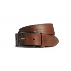 Jack And Jones Jacvictor Leather Belt Noos Ζώνη Casual (12152757 MOCHA BISQUE)