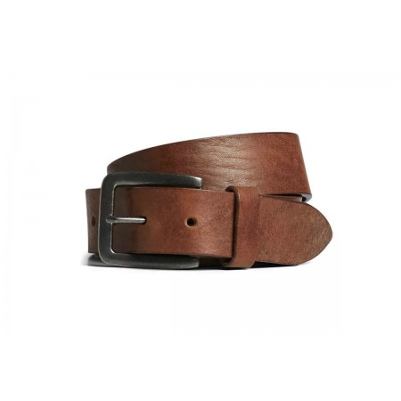 Jack And Jones Jacvictor Leather Belt Noos Ζώνη Casual 