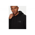 Jack And Jones Ανδρικό Φούτερ με Κουκούλα Μαύρο