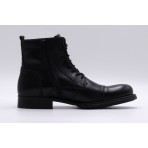 Jack And Jones Jfwrussel Leather Anthracite 19 Ln (12155999 ANTHRACITE)