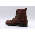 Jack And Jones Jfwrussel Leather Μποτάκια Μόδας (12156000 COGNAC)