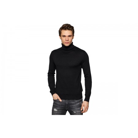 Jack And Jones Jjeemil Knit Roll Neck Noos Μπλούζα Με Ψηλό Λαιμό Ανδρική 