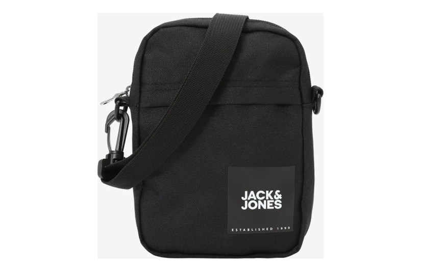 Jack And Jones Jacjamie Small Slingbag Noos Τσαντάκι Χιαστί - Ώμου (12158443 BLACK)
