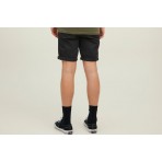 Jack And Jones Jpsrbowie Jjshorts Solid Sa Sn Βερμούδα (12165604 BLACK)