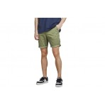 Jack And Jones Jpsrbowie Jjshorts Solid Sa Sn Βερμούδα Βερμούδα Chino Ανδρι (12165604 DEEP LICHEN GREEN)