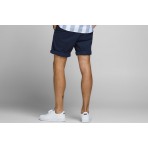 Jack And Jones Jpsrbowie Jjshorts Solid Sa Sn Βερμούδα Chino (12165604 NAVY BLAZER)