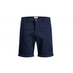 Jack And Jones Jpsrbowie Jjshorts Solid Sa Sn Βερμούδα Chino (12165604 NAVY BLAZER)
