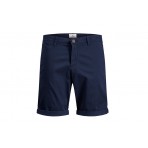 Jack And Jones Jpsrbowie Jjshorts Solid Sa Sn Βερμούδα (12165604 NAVY BLAZER)