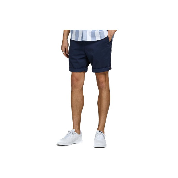 Jack And Jones Jpsrbowie Jjshorts Solid Sa Sn Βερμούδα Chino (12165604 NAVY BLAZER)