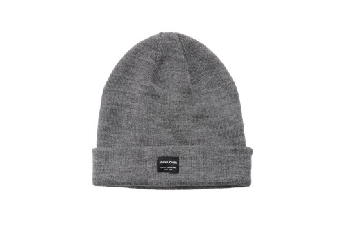 Jack And Jones Jacbeanie And Love Knit Giftbox Σκουφάκι Με Γάντια (12168383 GREY MELANGE)