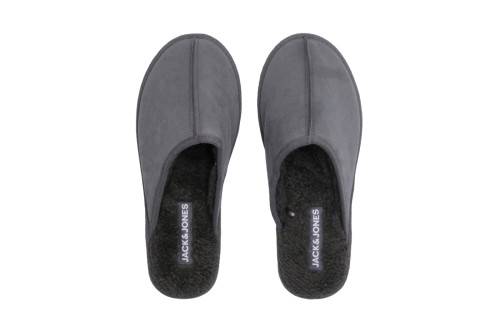 Jack And Jones Jfwoudely Microfiber Slipper (12170310 CASTLEROCK)