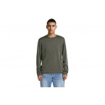 Jack And Jones Jjeleo Knit Crew Neck Noos Πουλόβερ Ανδρικό