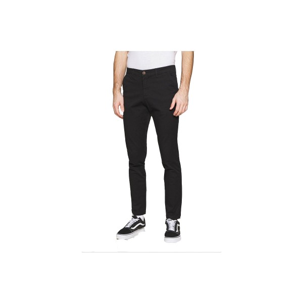 Jack And Jones Jjimarco Παντελόνι Chino Ανδρικό (12174152 BLACK)