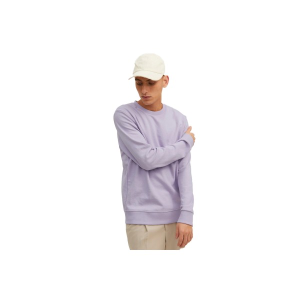 Jack And Jones Jjebasic Sweat Crew Neck Noos Μπλούζα Με Λαιμόκοψη (12181903 ORCHID PETAL)