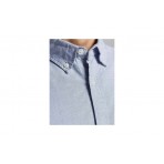 Jack And Jones Oxford Ls Noos Πουκάμισο Μακρυμάνικο Ανδρικό (12182486 CASHMERE BLUE)