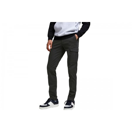 Jack And Jones Jjimarco Jjjoe Akm Black Παντελόνι Cargo Ανδρικό 