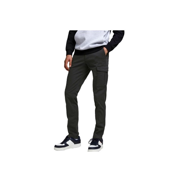 Jack And Jones Jjimarco Jjjoe Akm Black Παντελόνι Cargo Ανδρικό (12182538 BLACK)