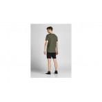 Jack & Jones Jpstdave Ανδρική Chino Βερμούδα Μαύρη