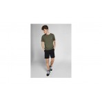 Jack & Jones Jpstdave Ανδρική Chino Βερμούδα Μαύρη