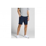 Jack & Jones Jpstdave Ανδρική Chino Βερμούδα Μπλε Σκούρο