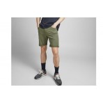 Jack And Jones Jpstrick Jjicon Shorts Ama 558 Sn Βερμούδα (12184896 DEEP LICHEN GREEN)