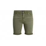 Jack And Jones Jpstrick Jjicon Shorts Ama 558 Sn Βερμούδα (12184896 DEEP LICHEN GREEN)