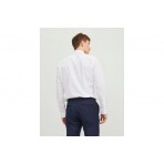 Jack & Jones Jjjoe Ανδρικό Μακρυμάνικο Πουκάμισο Λευκό