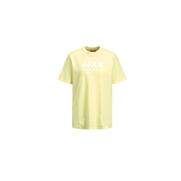 Jjxx Jxbea Ss Relaxed Vint Tee Noos (12200300 ELFIN YELL-BRIGHT WHI)