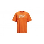 Jjxx Jxbea Ss Relaxed Vint Tee Noos (12200300 RED ORANGE-BRIGHT WHI)