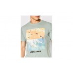 Jack And Jones Jjbillboard Tee Ss T-Shirt Ανδρικό (12200416 STATE GRAY STANDARD)