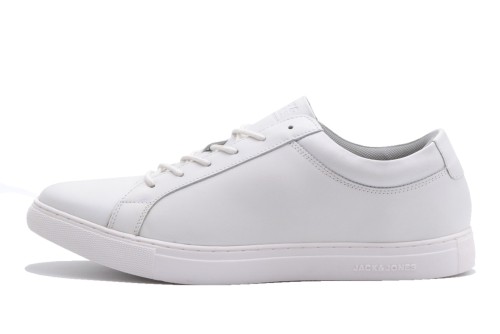 Jack And Jones Jfwgalaxy Leather Sneakers (12202588 BRIGHT WHITE)