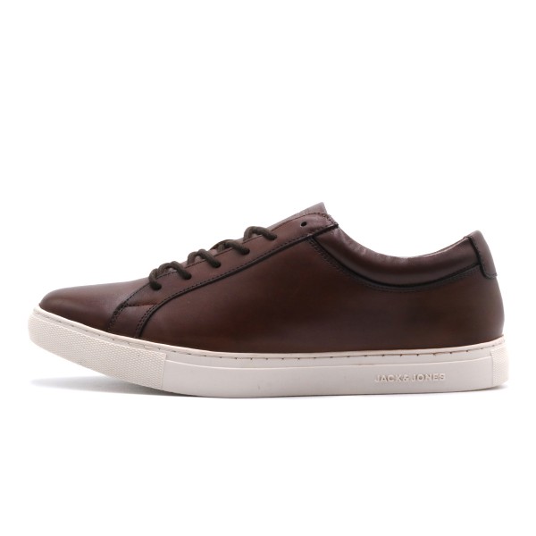 Jack And Jones Jfwgalaxy Leather Sneakers (12202588 COGNAC)