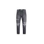 Jack And Jones Jjifrank Jjleen Am 229 Παντελόνι Τζιν  Ανδρικό (12204298 BLACK DENIM)