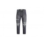 Jack And Jones Jjifrank Jjleen Am 229 Παντελόνι Τζιν (12204298 BLACK DENIM)