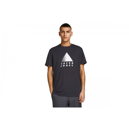 Jack And Jones Jcoscully Logo Tee Ss Crew Neck Pf 