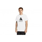 Jack And Jones Jcoscully Logo Tee Ss Crew Neck Pf (12205423 WHITE)