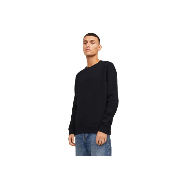 Jack And Jones Jjestar Basic Sweat Crew Neck Noos Μπλούζα Με Λαιμόκοψη Ανδρ (12208182 BLACK)