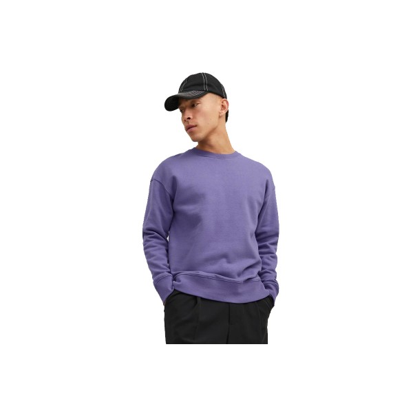 Jack And Jones Jjestar Basic Sweat Crew Neck Noos Μπλούζα Με Λαιμόκοψη Ανδρ (12208182 TWILIGHT PURPLE)