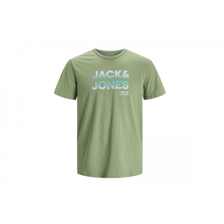 Jack And Jones Jcoseth Tee Ss Crew Neck Ln T-Shirt Ανδρικό 