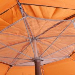 Escape Camping Ομπρέλα Παραλίας Αλουμινίου Escape 2M Pe 180Gsm Upf 50-Πορτο (12211)