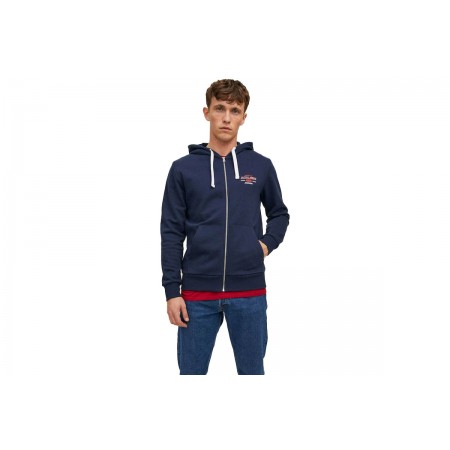 Jack And Jones Jjstamp Zip Hood Ζακέτα Με Κουκούλα 