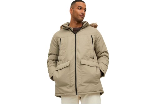 Jack And Jones Jjecraft Parka Sn Μπουφάν Ανδρικό (12211773 ELMWOOD)